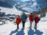 115-1574 IMG ... Blick von der Reiterkogelabfahrt nach Hinterglemm