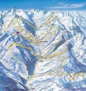 Pistenplan Saalbach-Hinterglemm