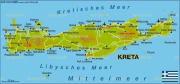 Kreta-Karte