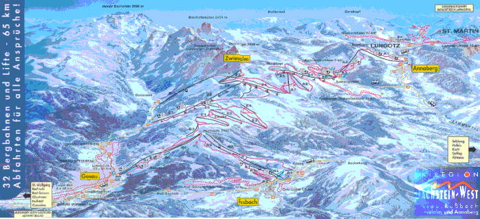 Link zu Informationen Dachstein West / GOSAU, ZWIESELALM, RUSSBACH, ANNABERG